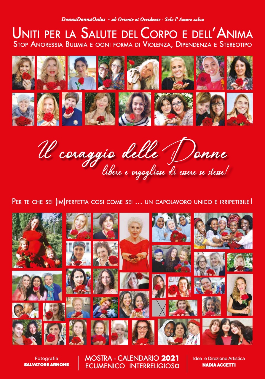 Donazioni Per Calendario 2021 Donna Donna Onlus calendario onlus 2021